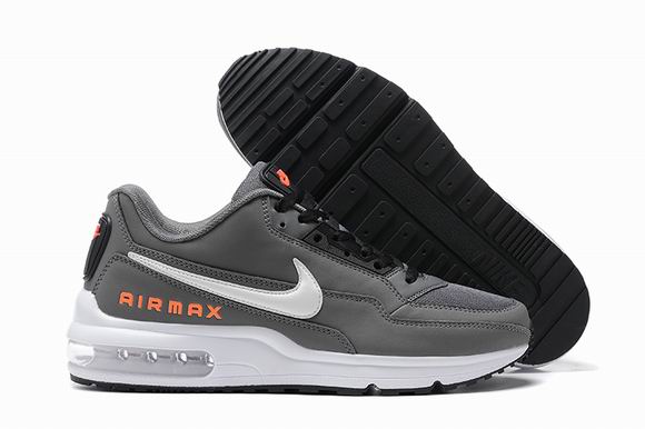 China Wholesale Nike Air Max LTD Men's Shoes Grey White Orange-15